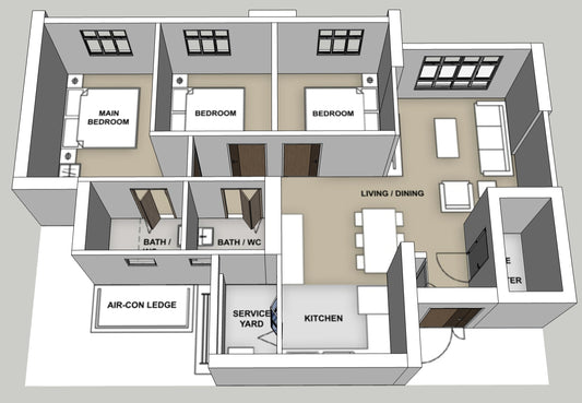 Chencharu Hills 4-room
