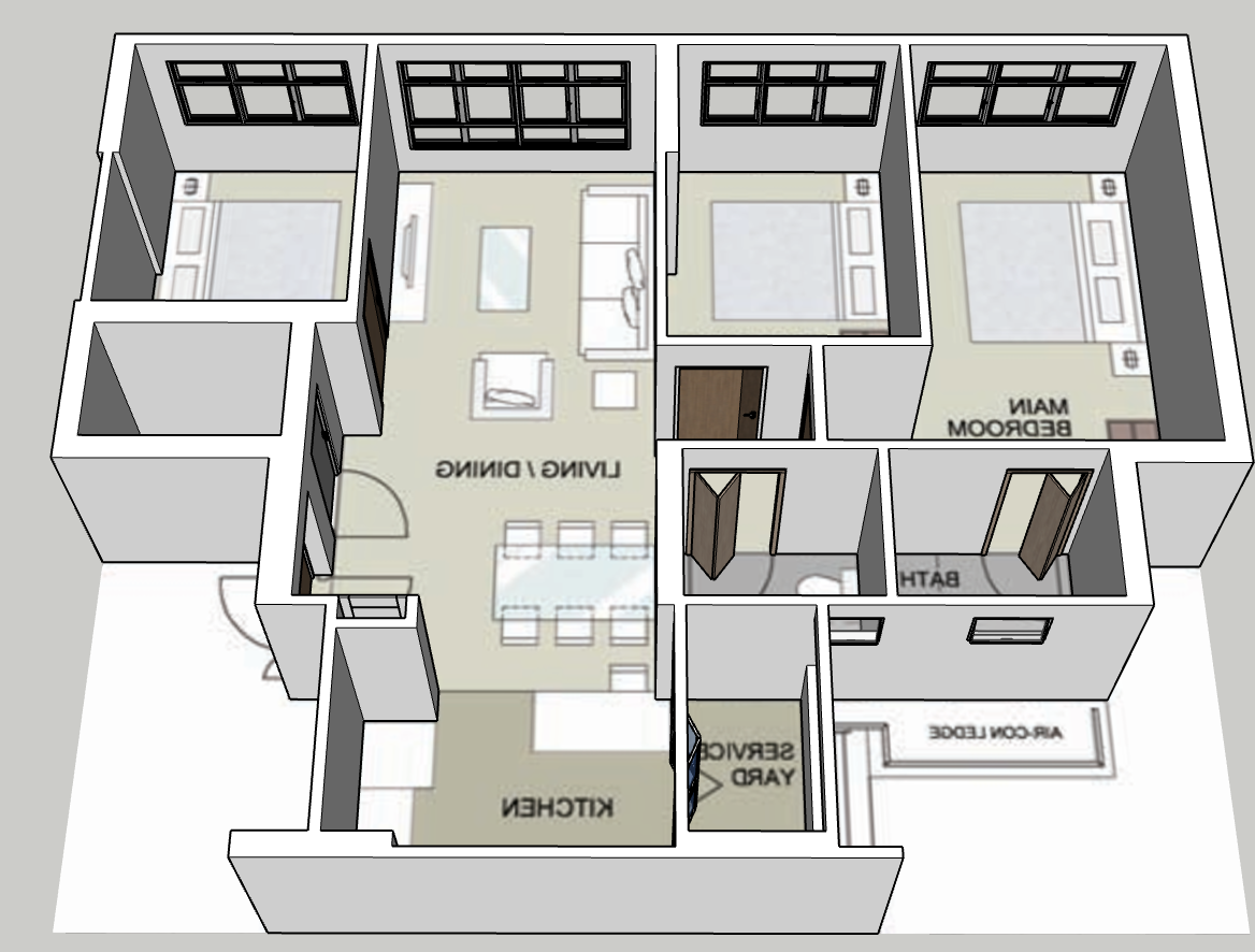 Tampines GreenEdge 4-room type 2