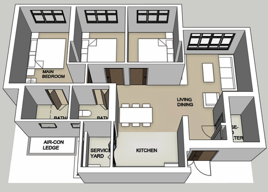 Sin Ming Residences 4-room