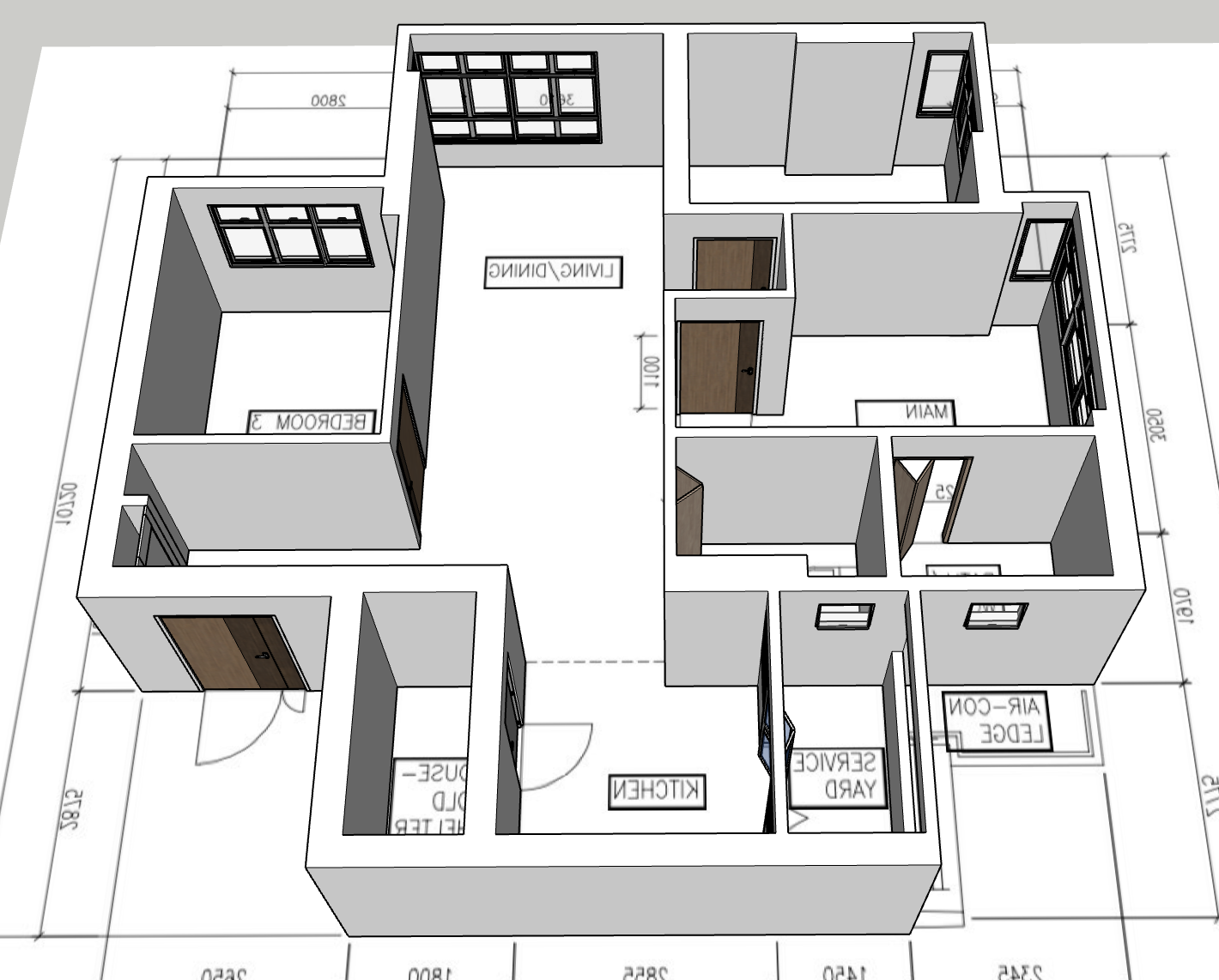Towner Residences 4-room type 2