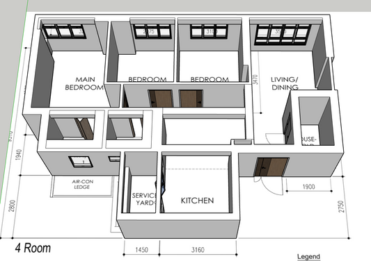 Bishan Towers 4-room