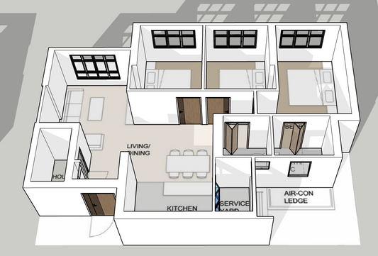 Dakota Crest 4-room type 2