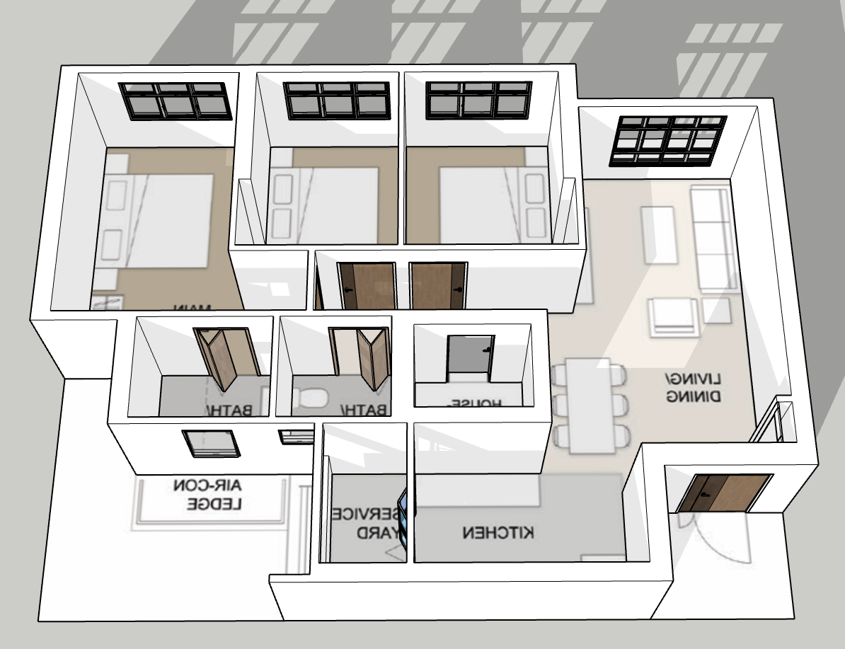 Dakota Crest 4-room type 1