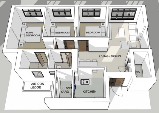 McNair Heights 4-room