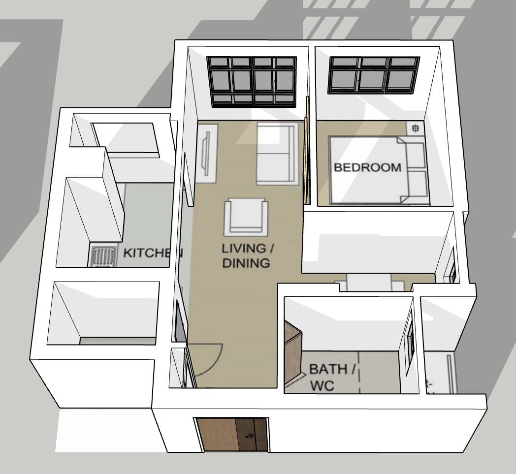 McNair Heights 2-room type 2