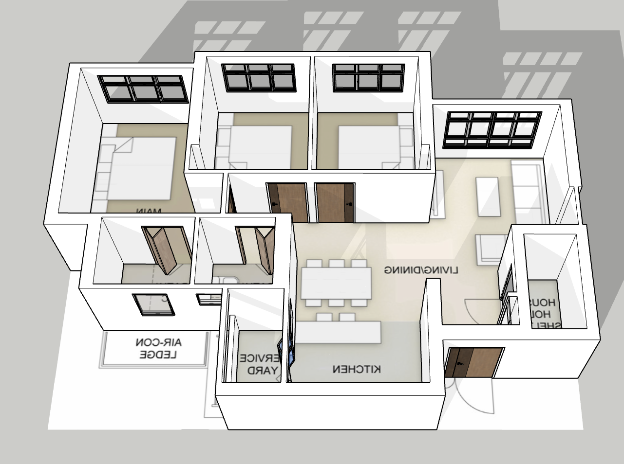 Toh Guan Grove 4-room