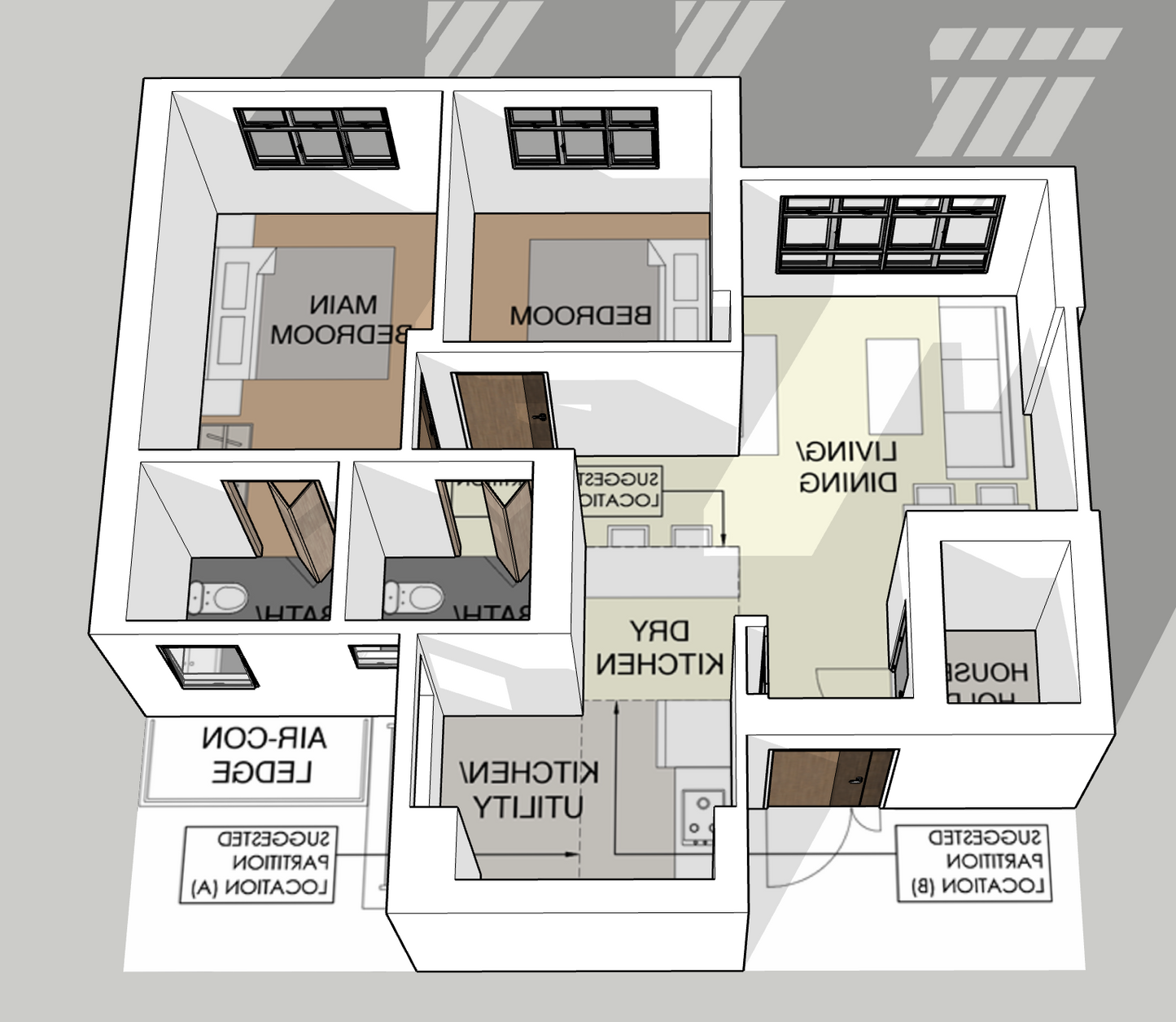 Bishan Towers 3-room