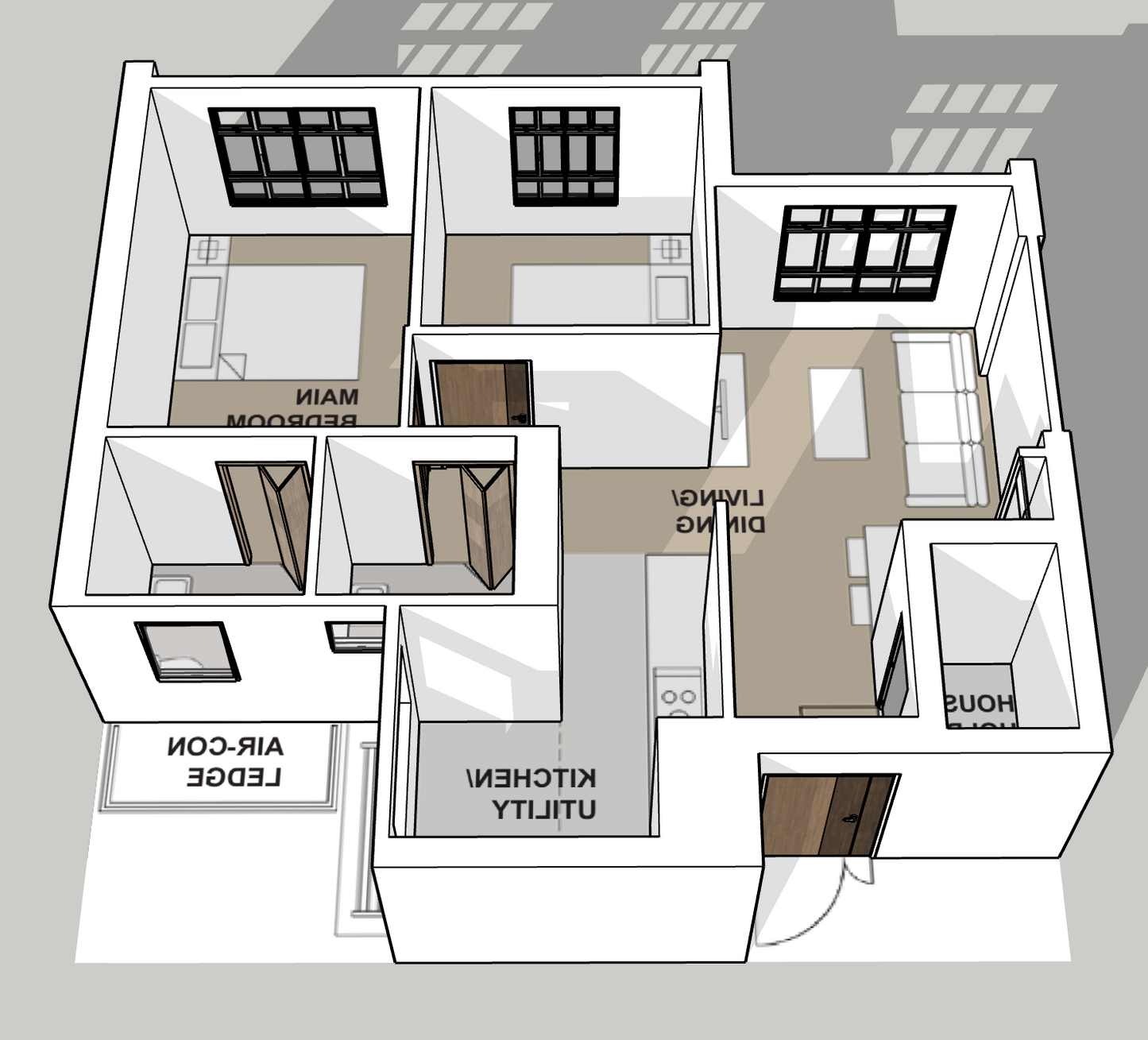 Costa Riviera I & II 3-room