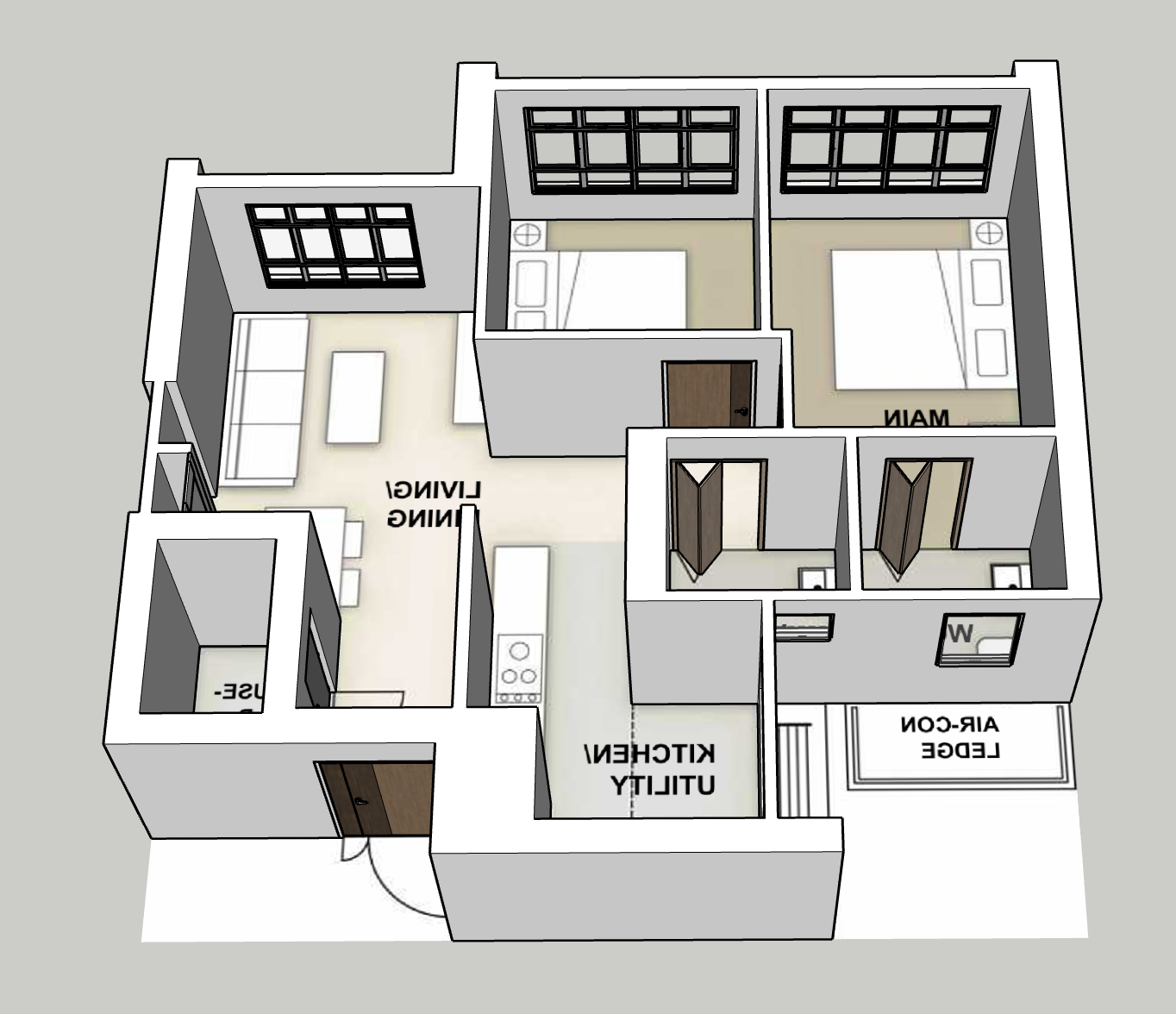 Woodlands North Verge 3-room
