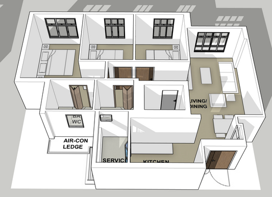 Plantation Verge 4-room
