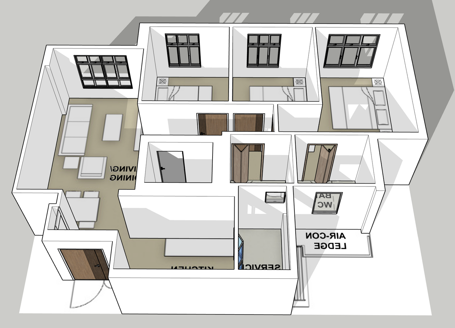 Plantation Verge 4-room