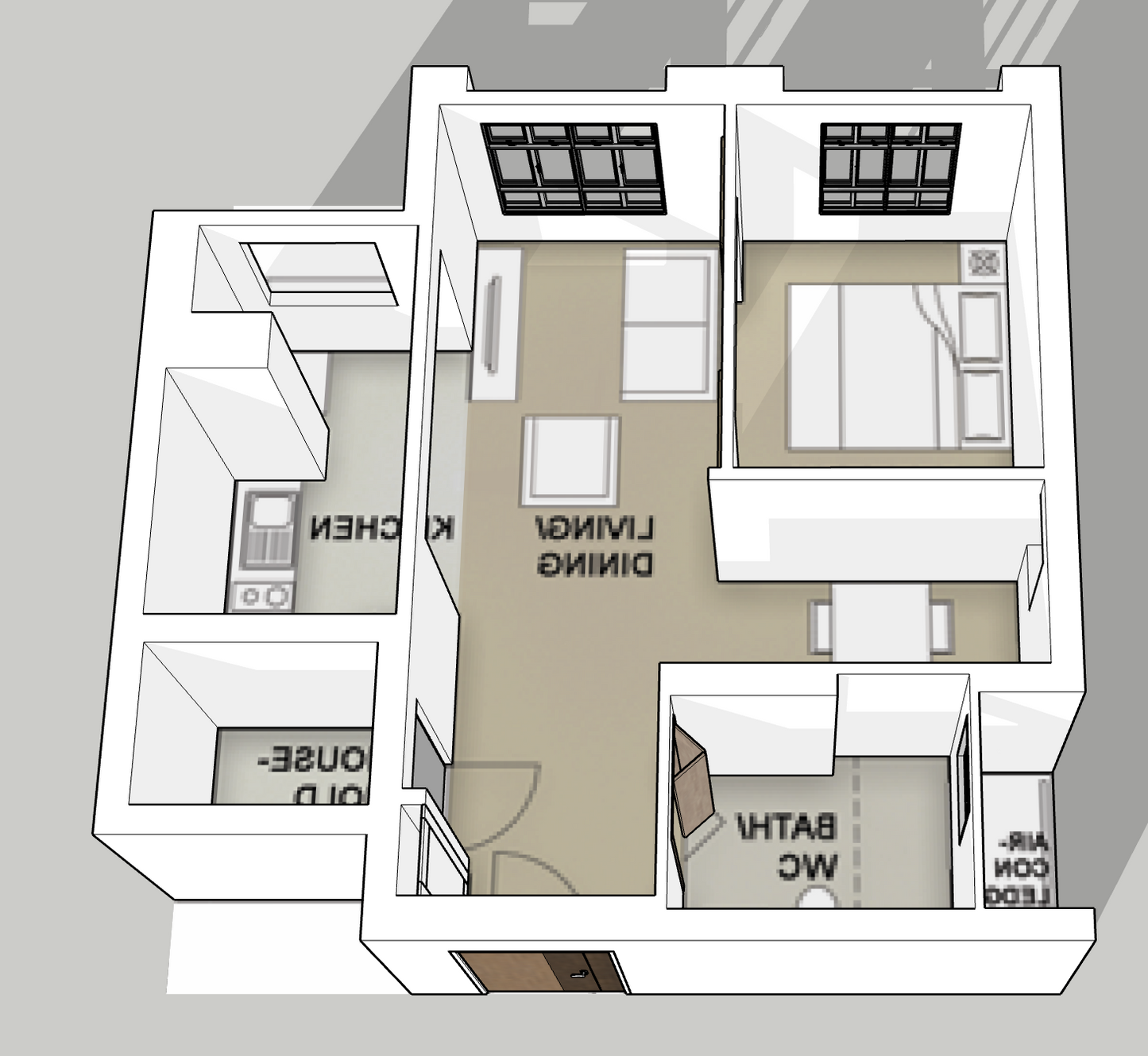 Parc Flora @ Tengah 2-room type 2
