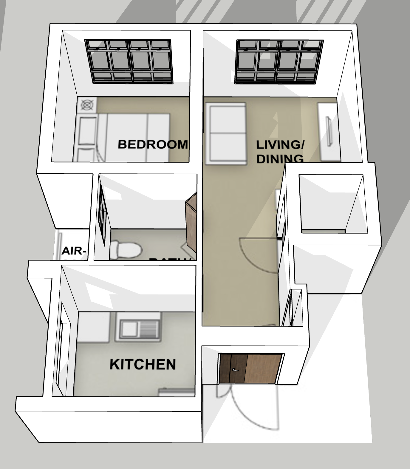 Plantation Verge 2-room type 1