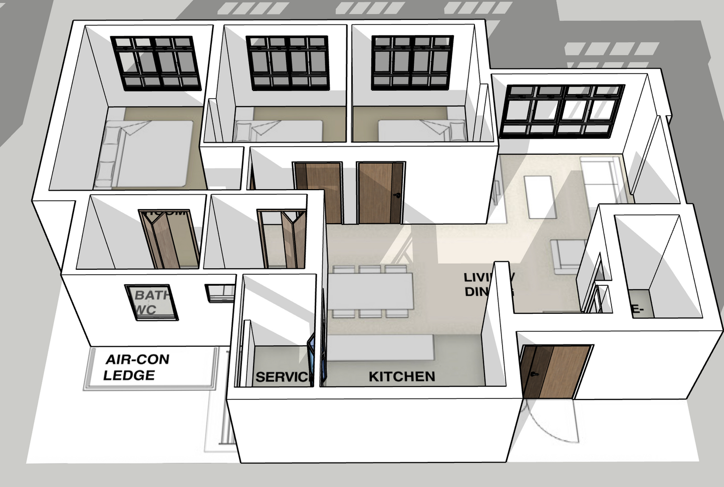 Woodlands South Plains 4-room