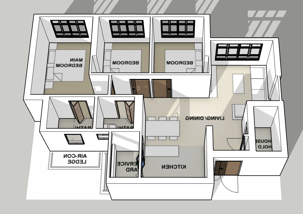 Towner Residences 4-room type 1