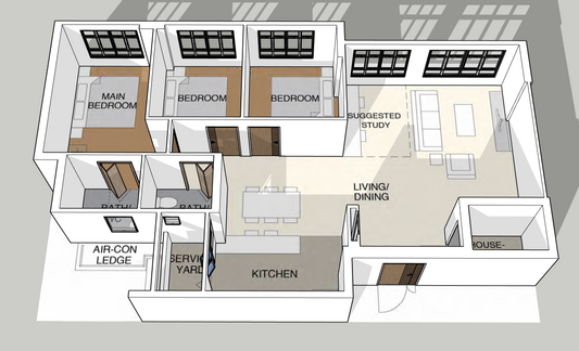 Plantation Village 5-room