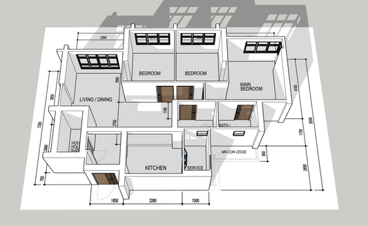 Ghim Moh Edge 4-room