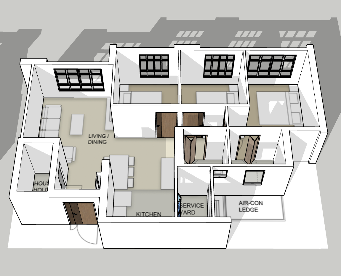 Chencharu Green 4-room