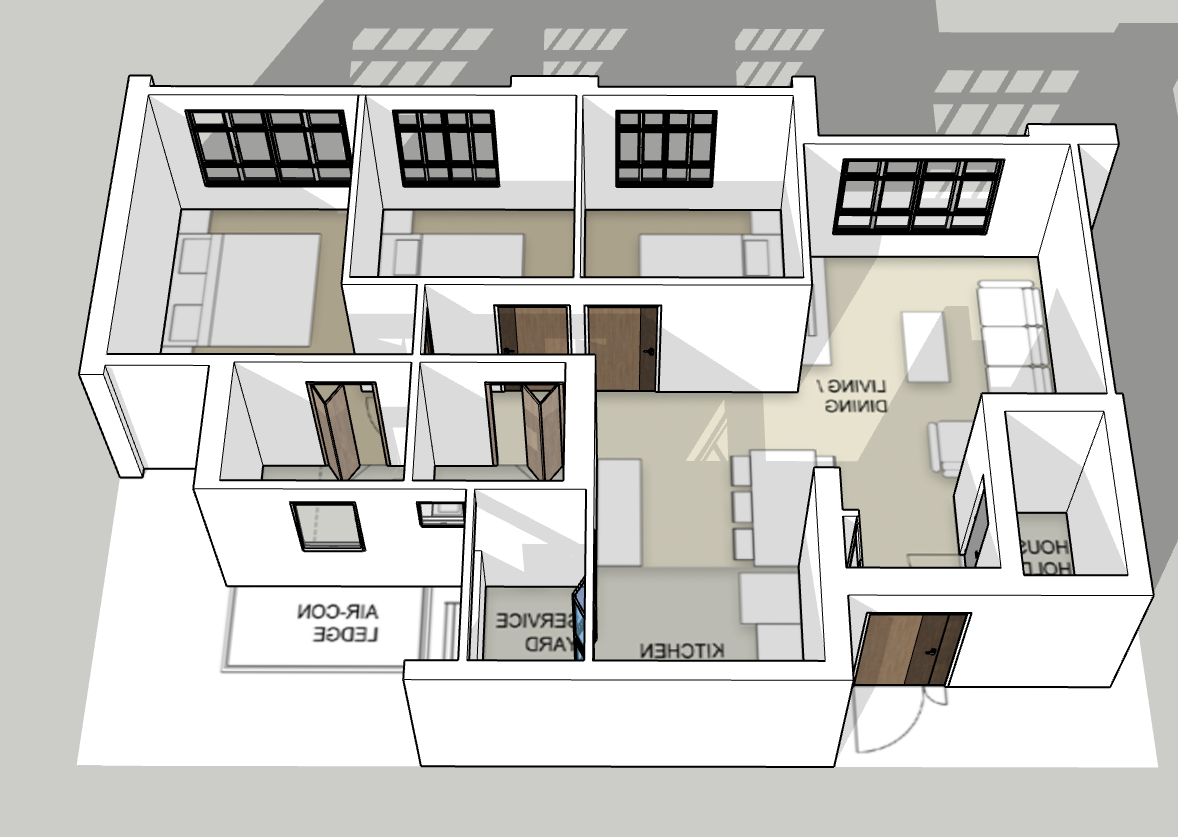 Chencharu Green 4-room