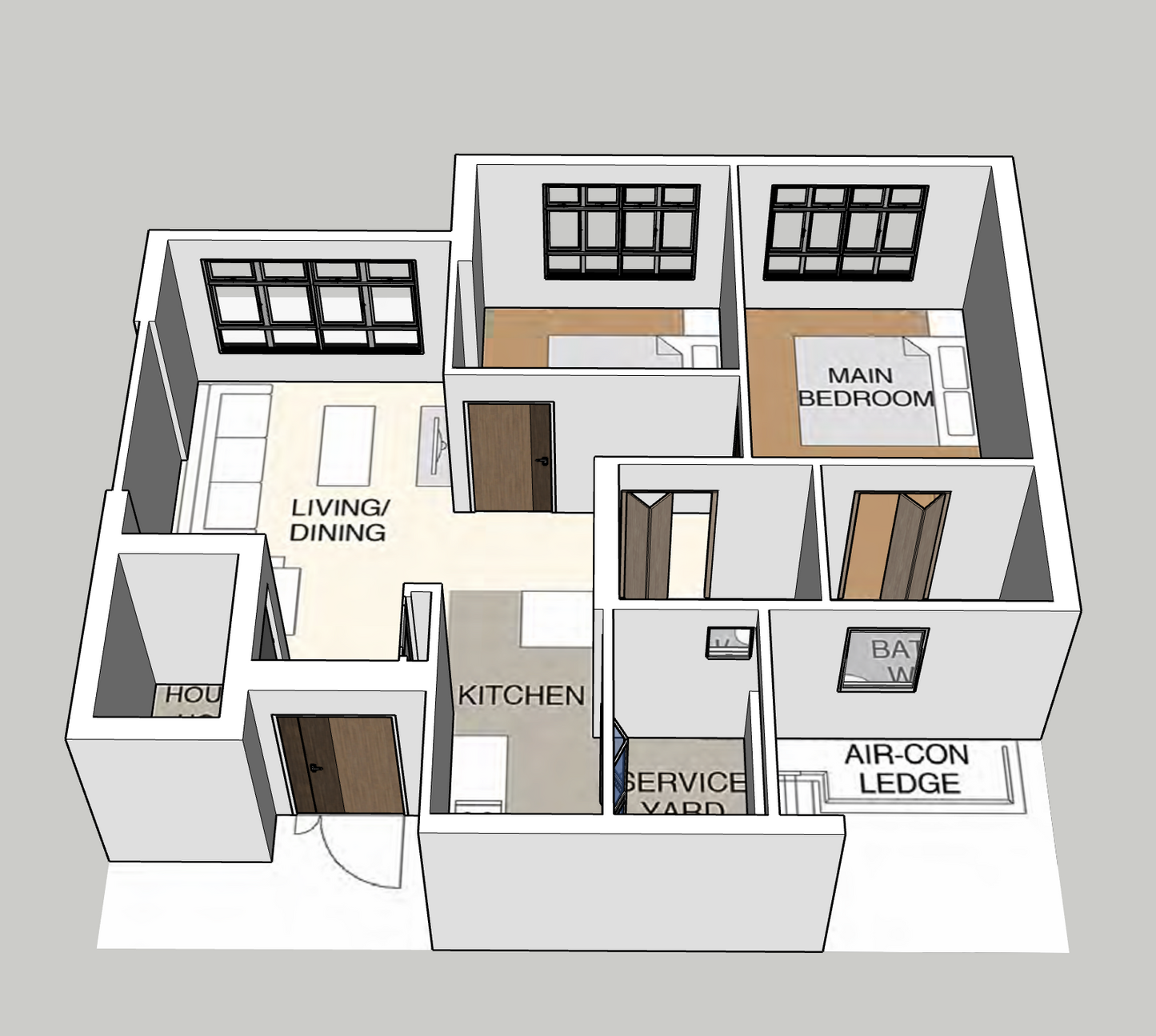 Plantation Village 3-room