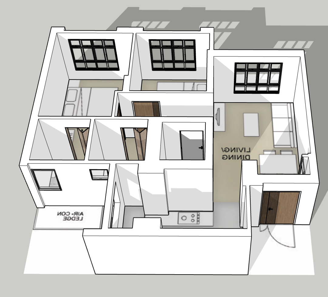 Tanjong Tree Residences @ Hougang 3-room type 2