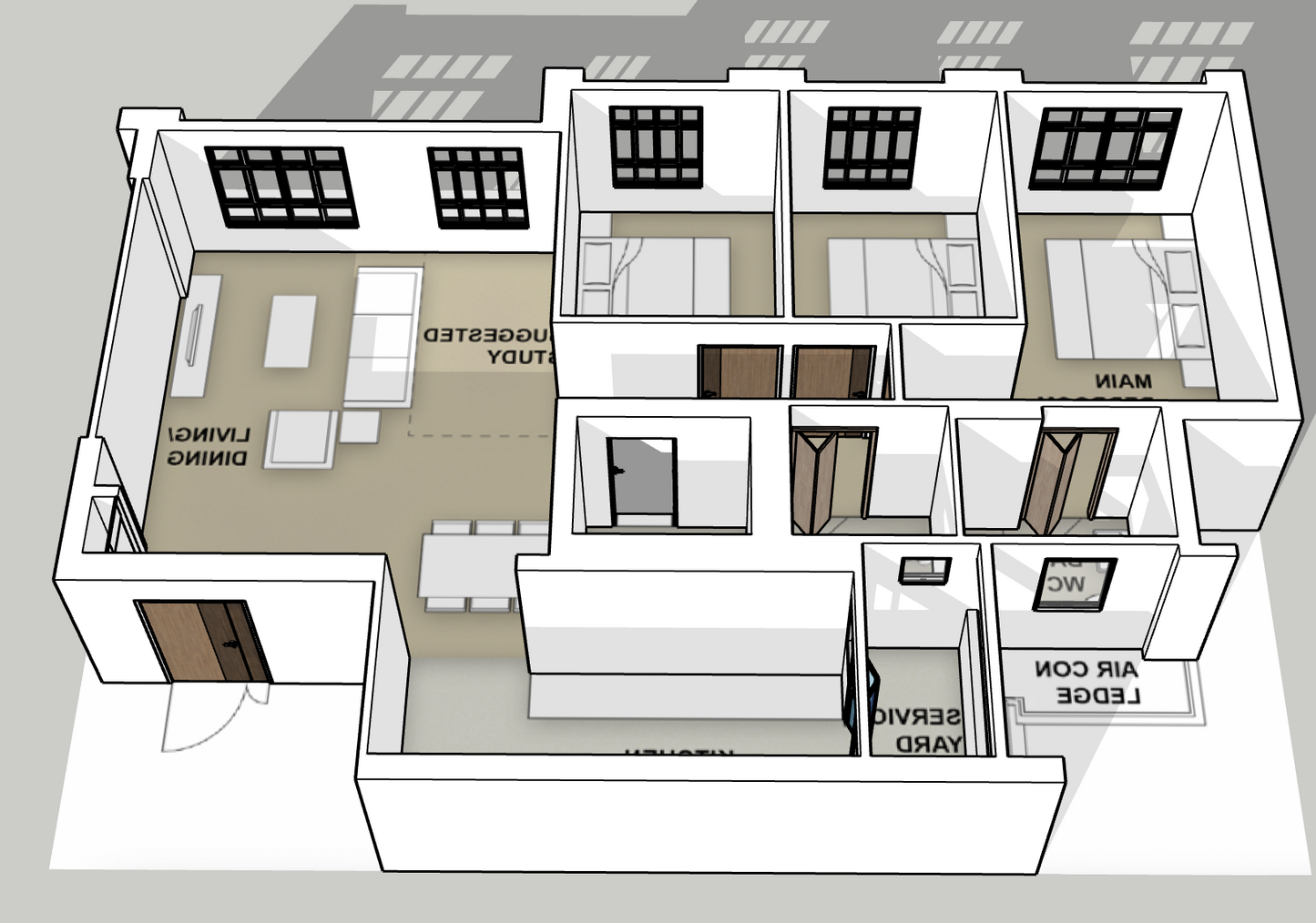 Plantation Creek 5-room
