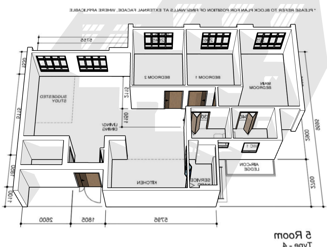 Parc Meadow @ Tengah 5-room