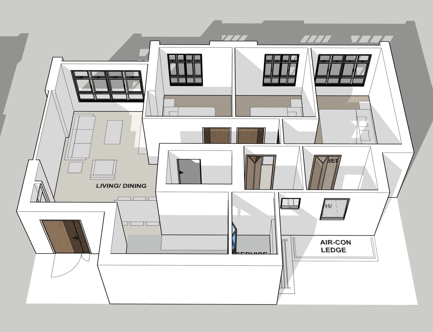 Rajah Residences 4-room
