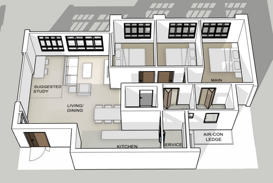 Bedok South Blossoms 5-room type 2