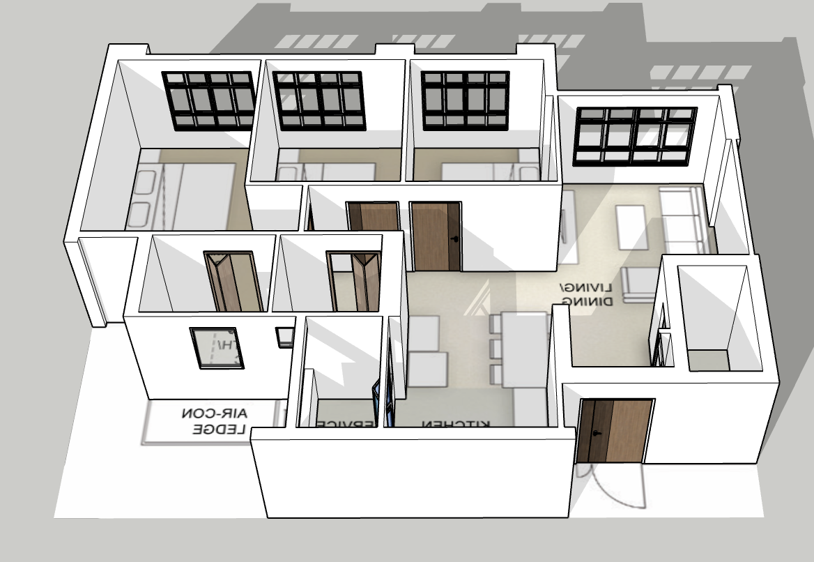 Bedok South Blossoms 4-room type 1