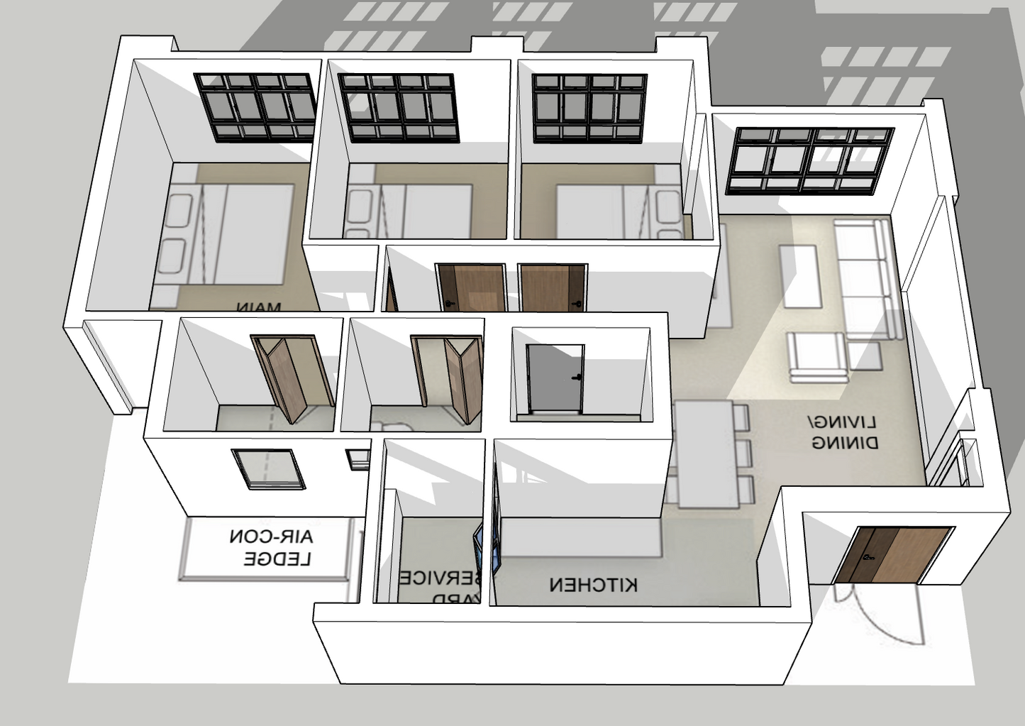 Bedok South Blossoms 4-room type 2