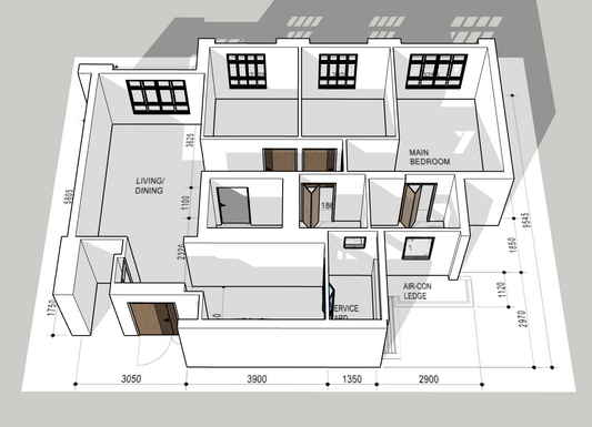 Plantation Creek 4-room