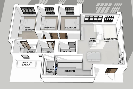 Garden Bloom @ Tengah 5-room