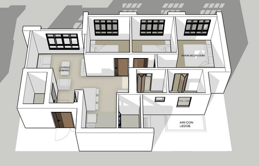 Tanjong Rhu Riverfront I & II 4-room