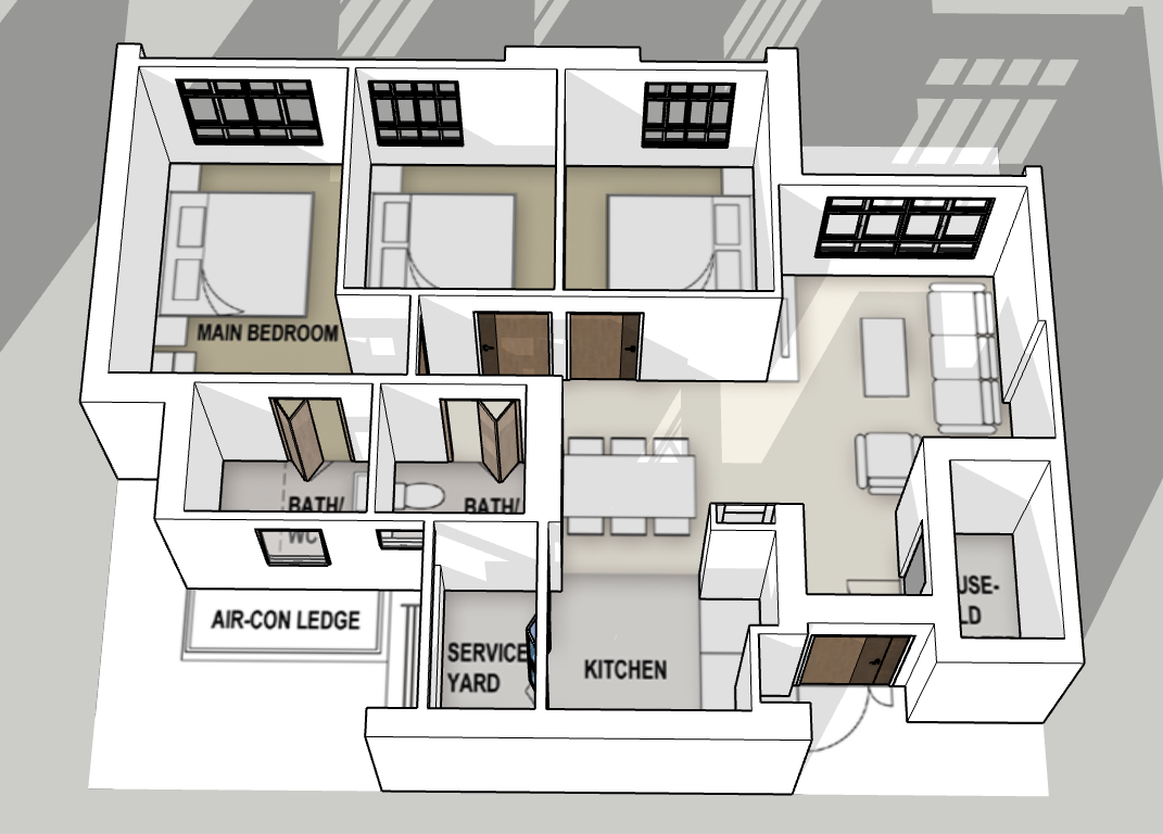 Havelock Hillside 4-room