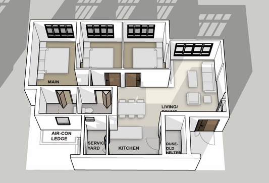 Sun Plaza Spring 4-room type 2