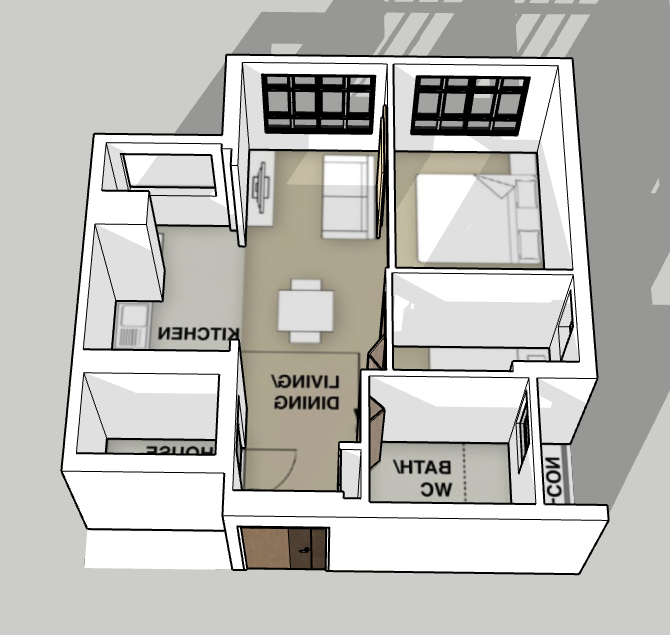 Woodlands South Plains 2-room type 2