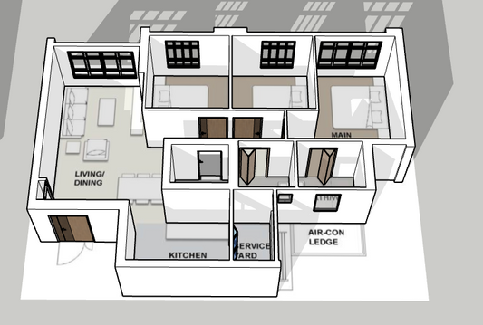 Chencharu Vines 4-room