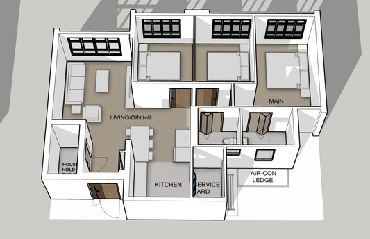 Jurong West Crystal 4-room