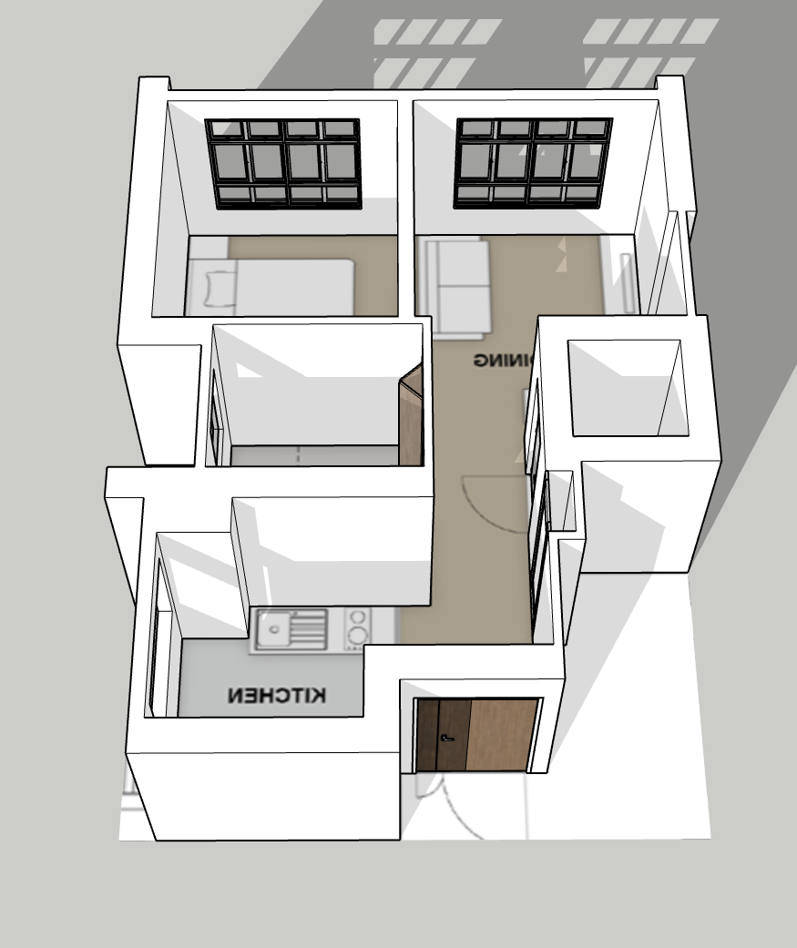 Clementi Emerald 2-room type 1