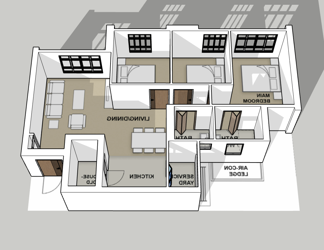 Petir Park Edge 4-room type 2
