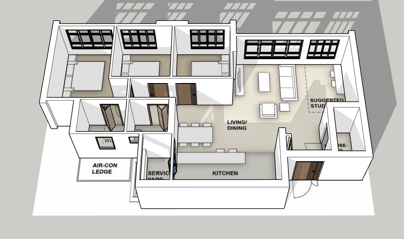 Woodlands North Grove 5-room