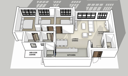 Woodlands North Grove 5-room