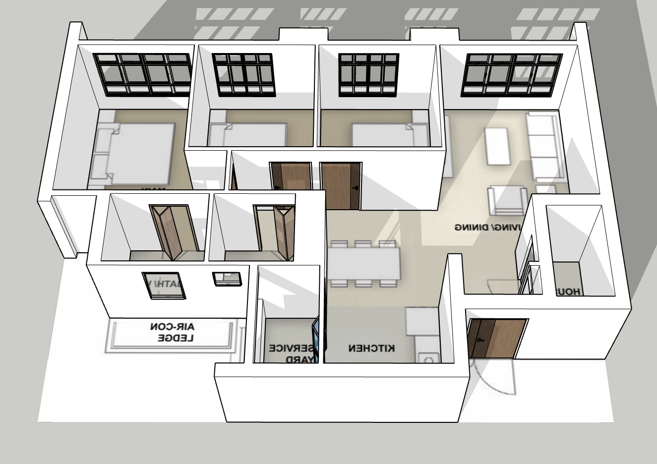 Rail Green I & II @ CCK 4-room