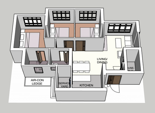 Macpherson Blossom 4-room type 1