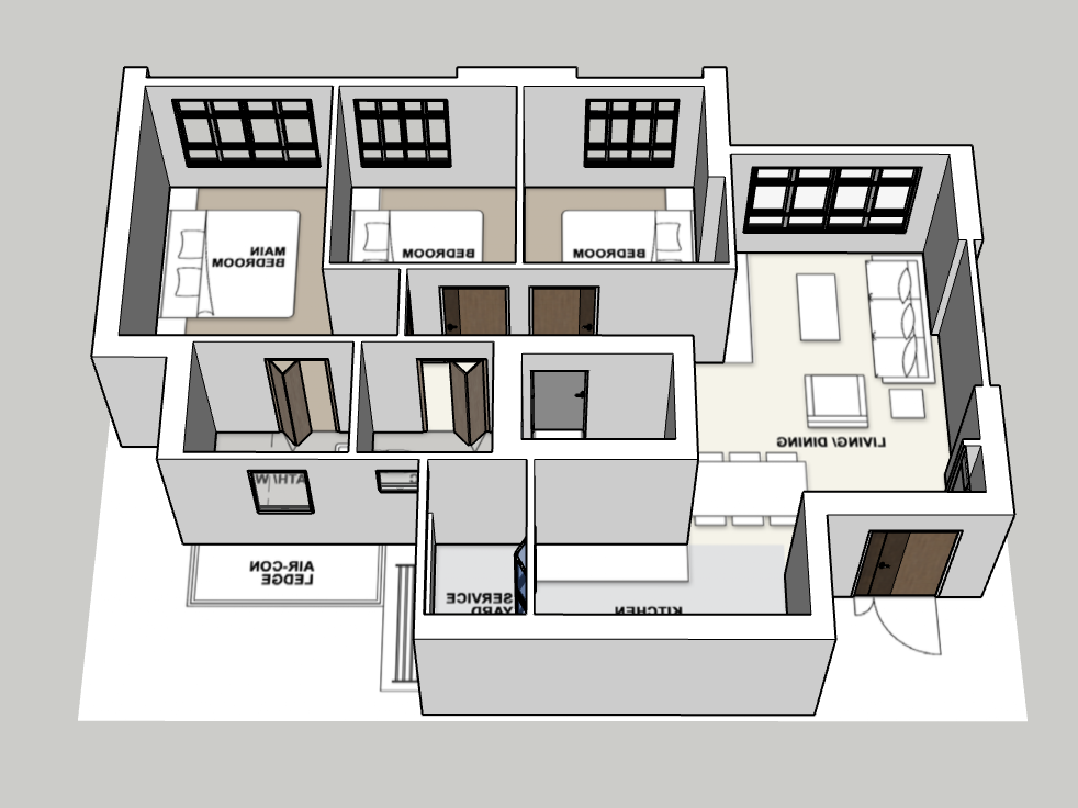 Ghim Moh Natura 4-room type 1