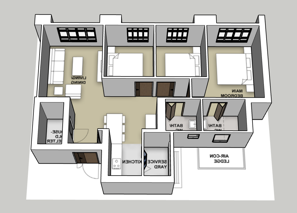 Mount Pleasant Crest 4-room