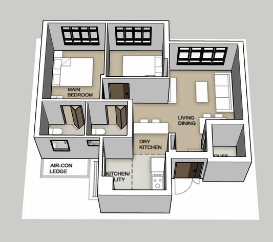 Sin Ming Residences 3-room