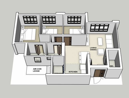 Tampines Bliss 4-room