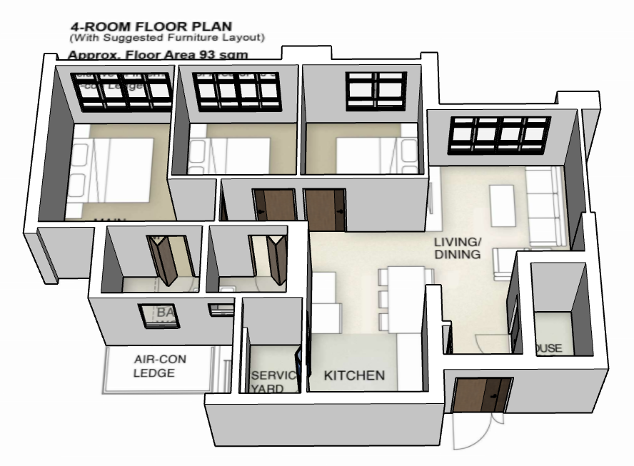 Sembawang Portico 4-room